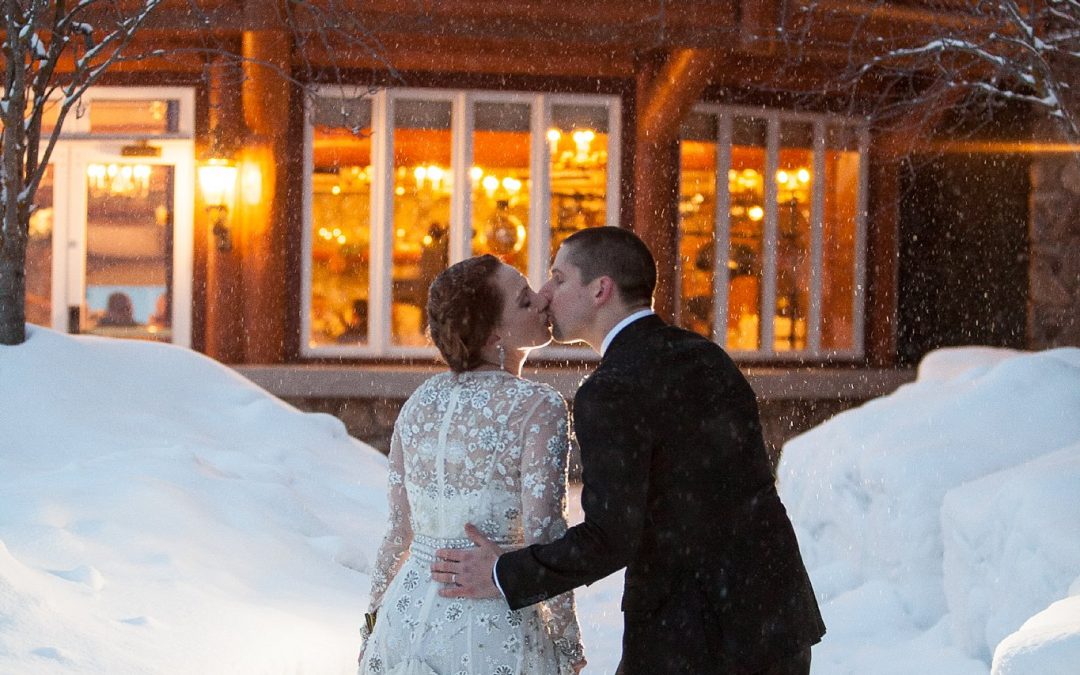 A snowy wedding at Shore Lodge (Sneak Peek)