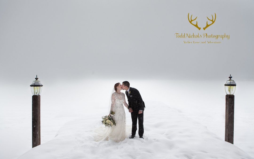 Snowy Destination Mountain Wedding | Shore Lodge, McCall Idaho