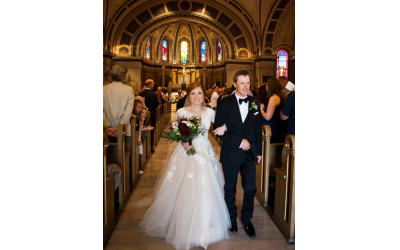 Boise Wedding and Portrait Photographer | St. Johns Cathedral Wedding Boise Center Wedding Reception | Corrie + Tom
