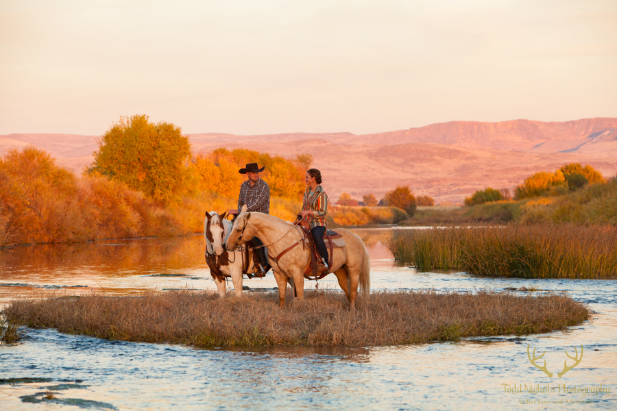 Boise Wedding and Portrait Photographer | Lazy Bear Ranch Engagement Session | Kortney + Daniel